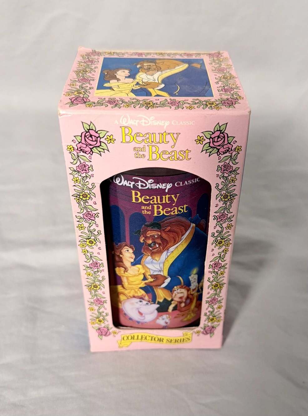 Disney Classics Tumblers 1994 Burger King Collector Series Cup in box